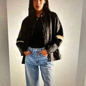 We The Free People Ryder Sport Vegan Moto Jacket